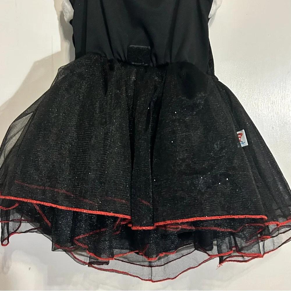 Dr.‎ Seuss Cat in the Hat Little Girls size 4-6X Costume Dress Halloween
